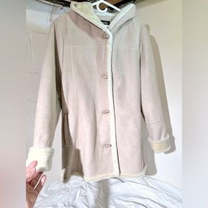 Novelti Faux Shearling Coat Junior Size Large